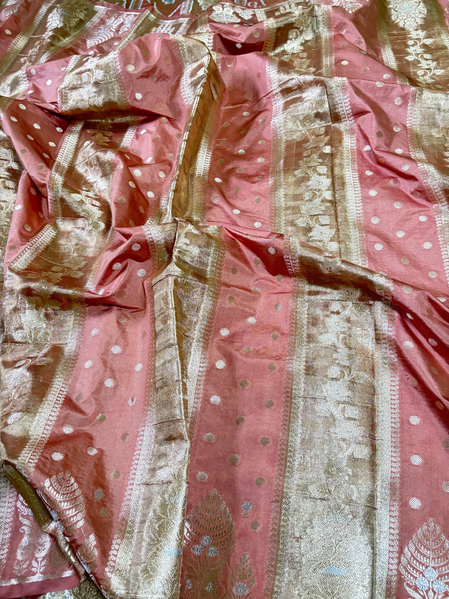 Tissue Banarasi Fusion Silk