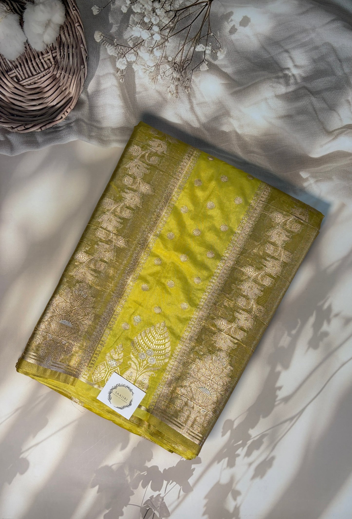 Tissue Banarasi Fusion Silk