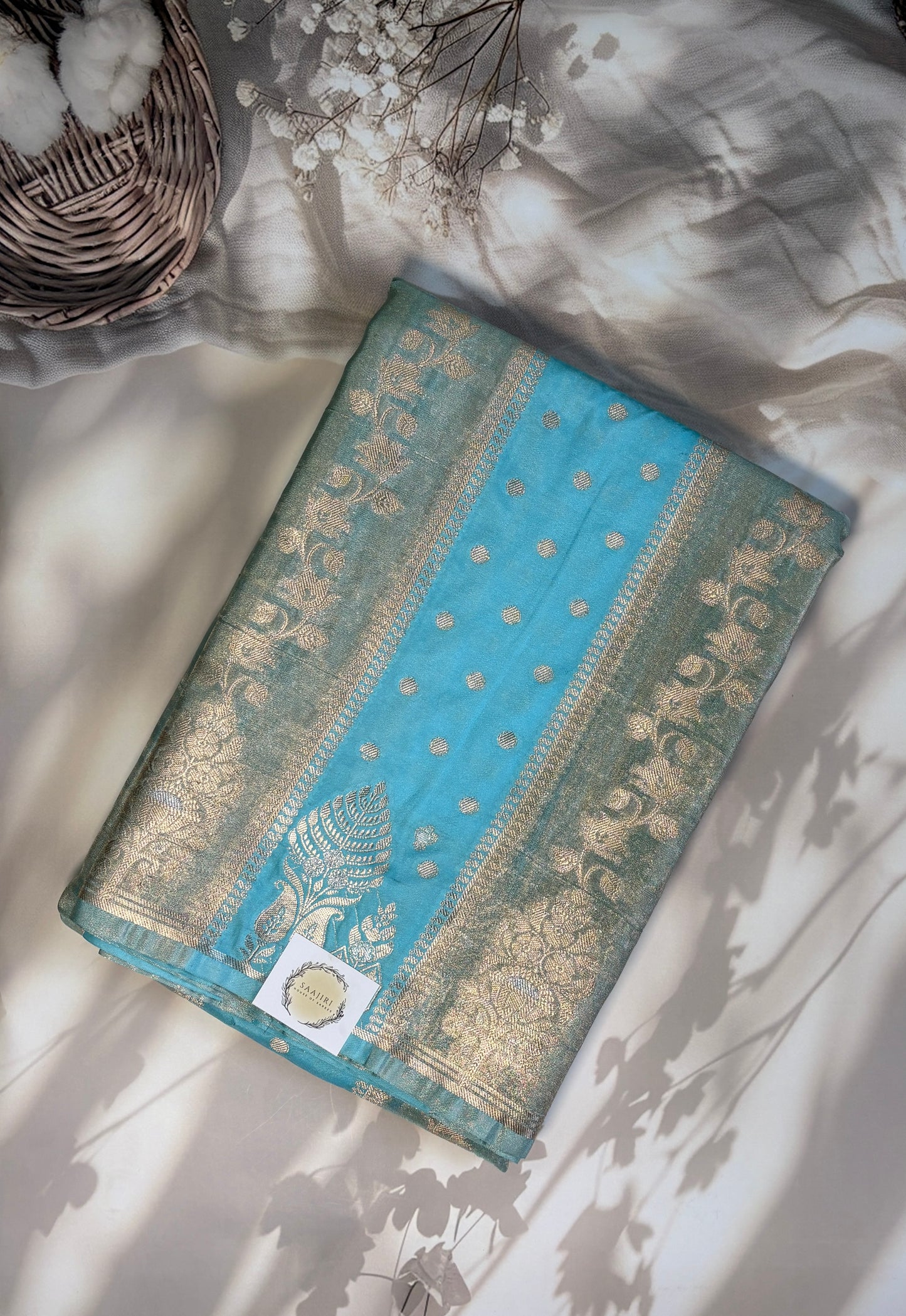 Tissue Banarasi Fusion Silk