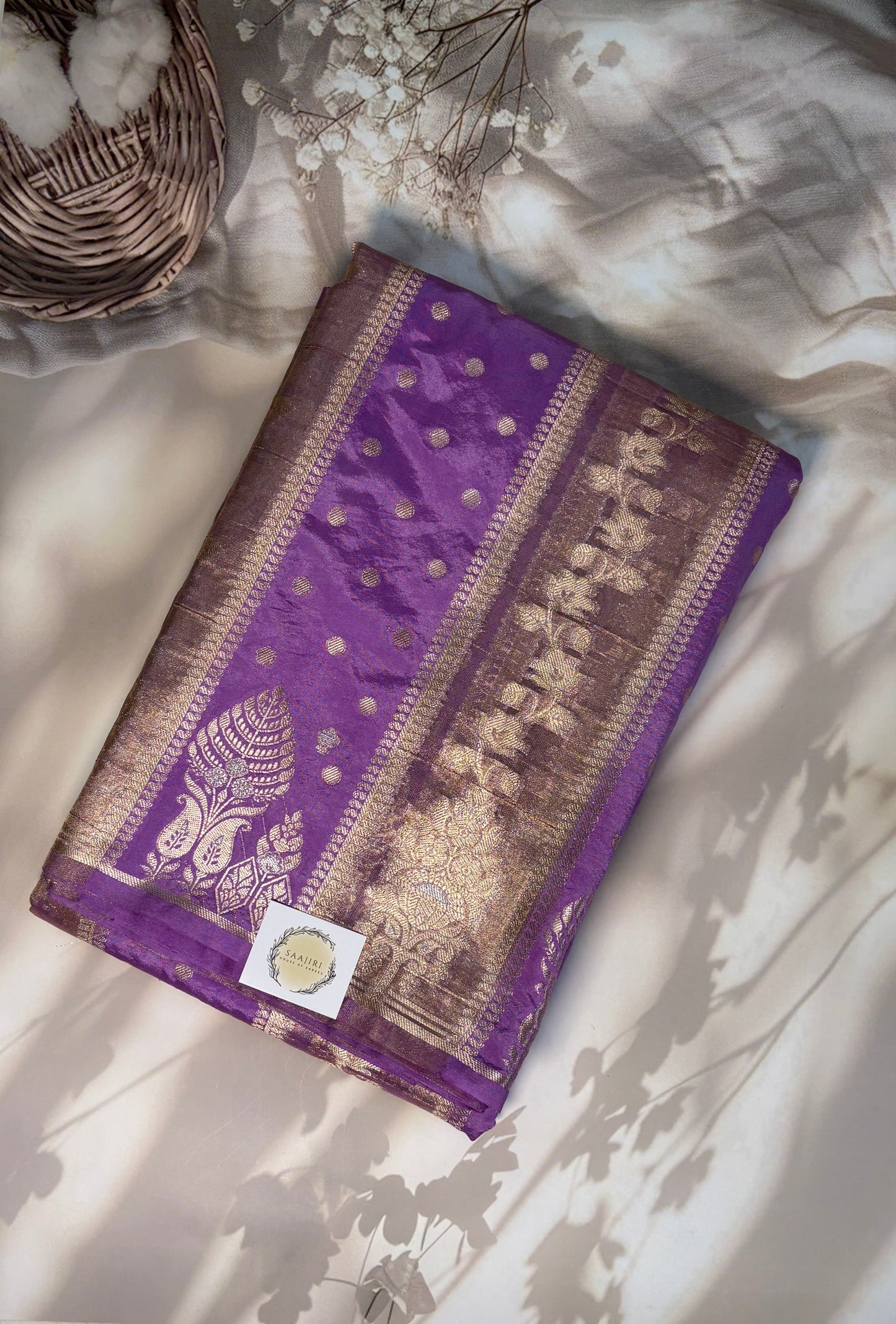 Tissue Banarasi Fusion Silk