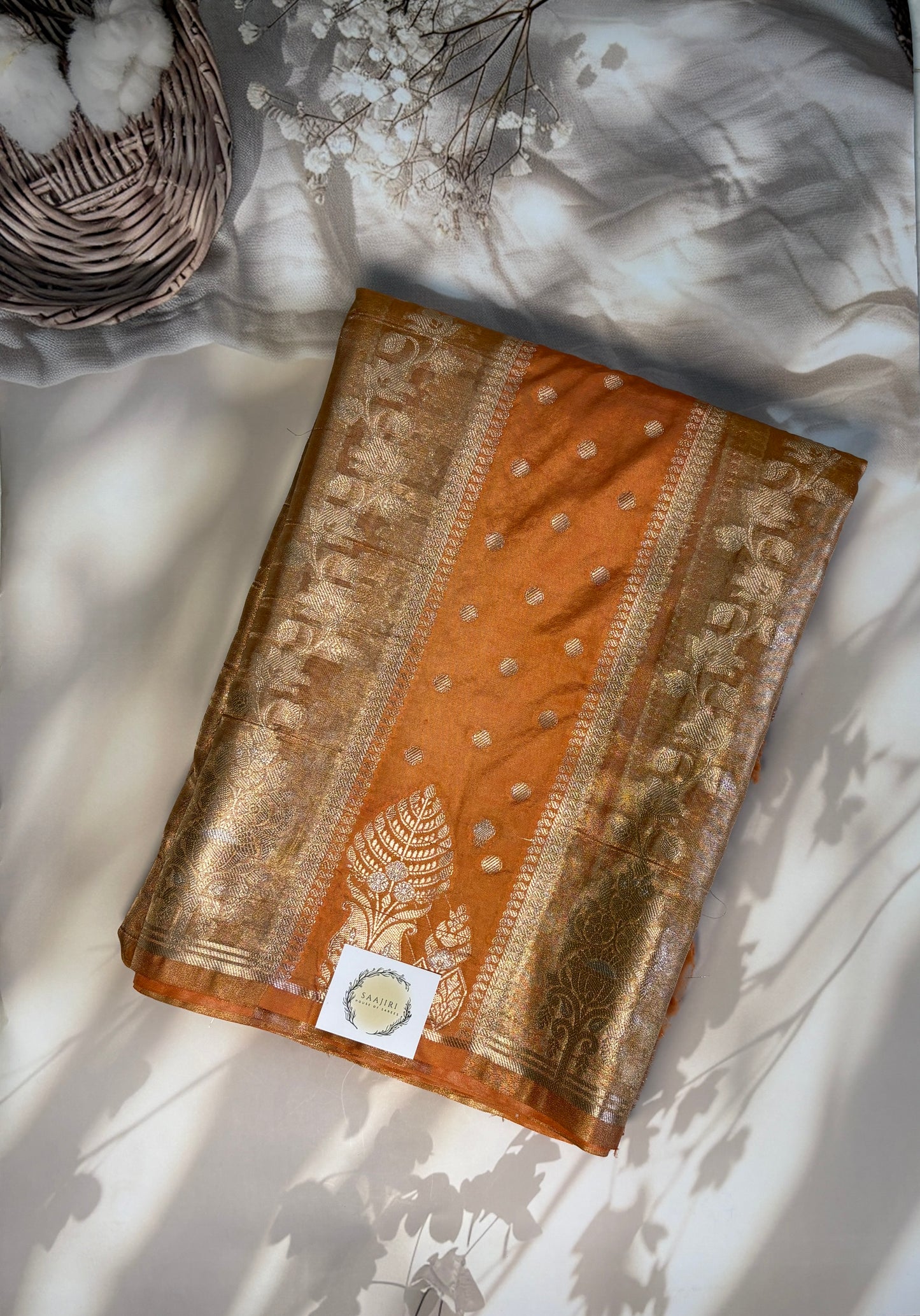 Tissue Banarasi Fusion Silk